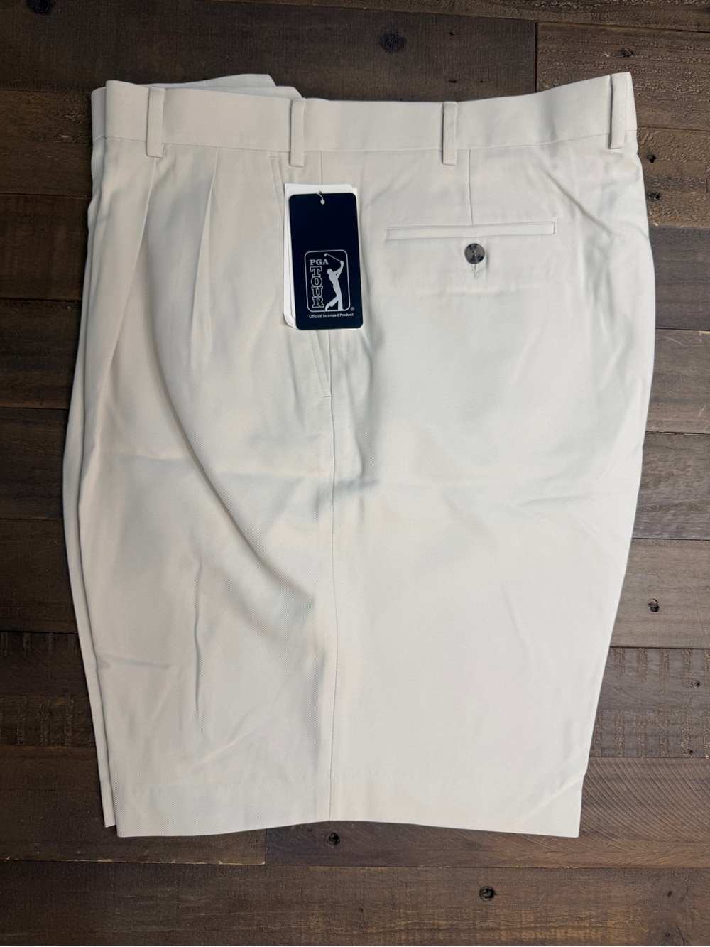 PGA TOUR Flat-Front Performance Golf Shorts Size 42